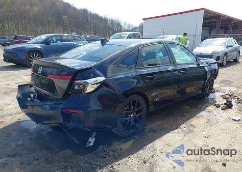 2022 Honda Civic Si Sedan из США, поврежденный, VIN 2HGFE1E59NH476872